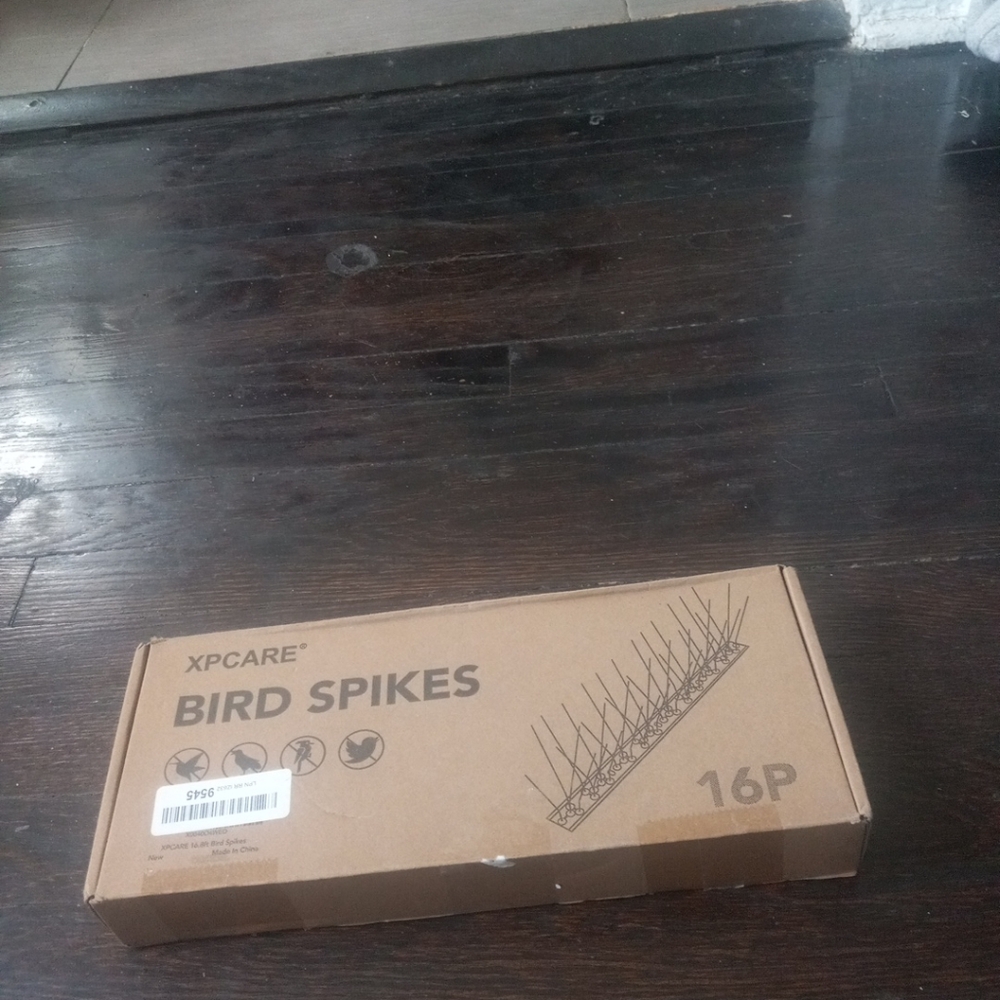XPCARE 16.8 Feet Bird Spikes, Stainless Steel Bird Spikes Fence Spikes for Cr...